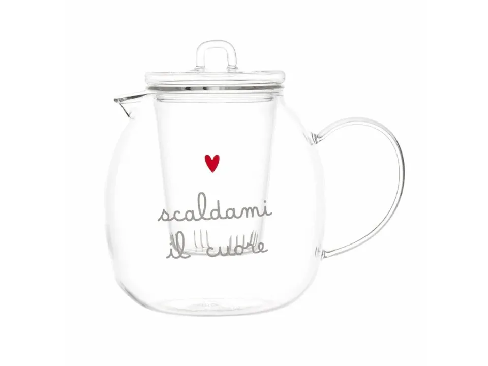 Teiera scaldami il cuore - 1000 ml Soddisfatti O Rimborsati