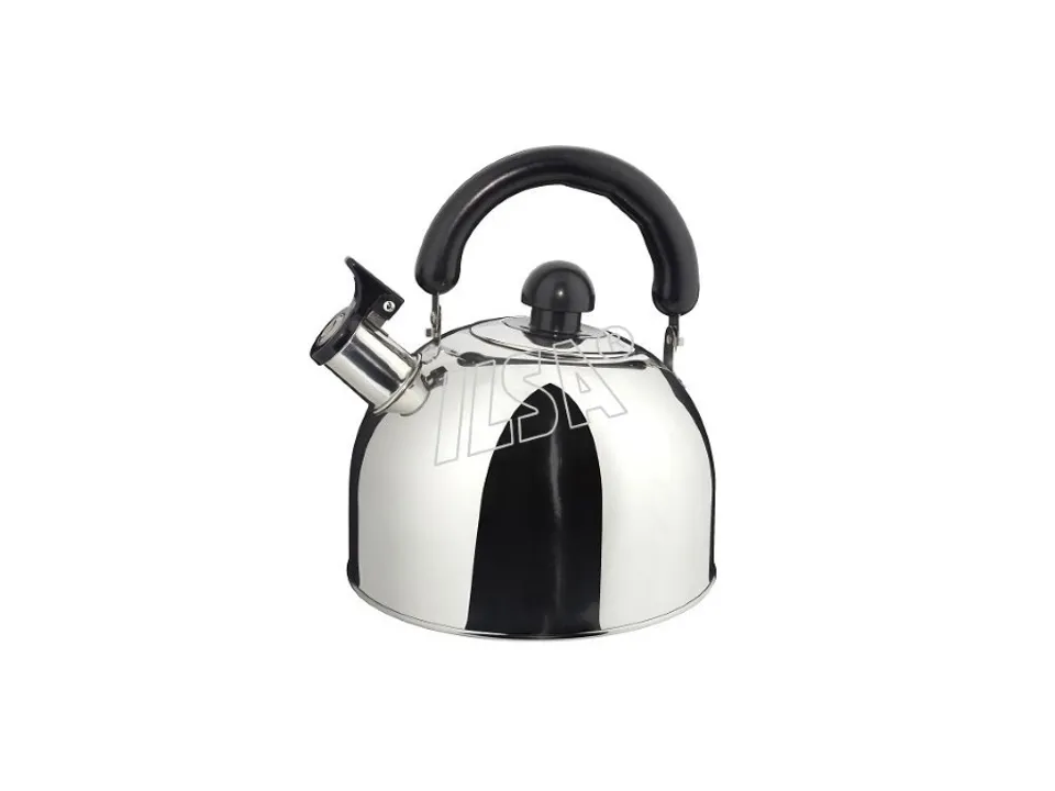 Bollitore con fischietto in acciaio inox 18/10 ilsa - fondo per induzione Offerta Speciale