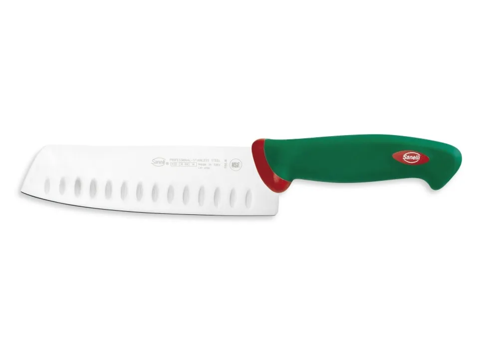 Professionale Premana, coltello giapponese olivato, 18 cm