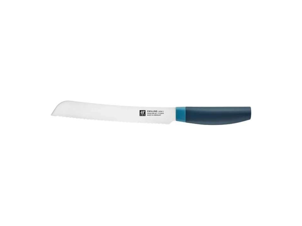 Super Prezzo Now s, coltello da pane seghettato - 20 cm blu
