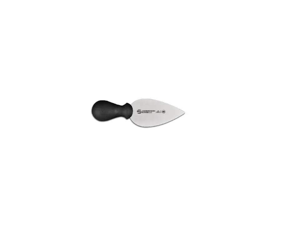 Supra - coltello grana a cuore nero, 12 cm Professionale