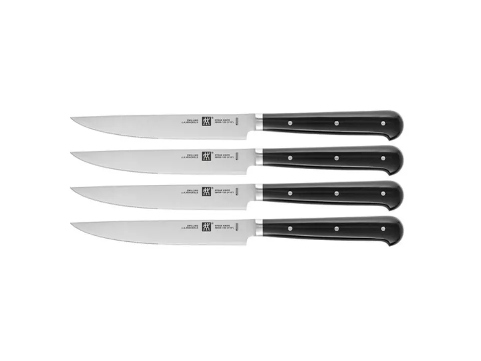 Ordina Subito Steak set 4 coltelli da bistecca nero