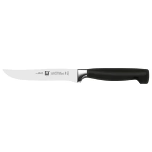 Non Perdere Four star, coltello da bistecca liscio - 12 cm, liscio