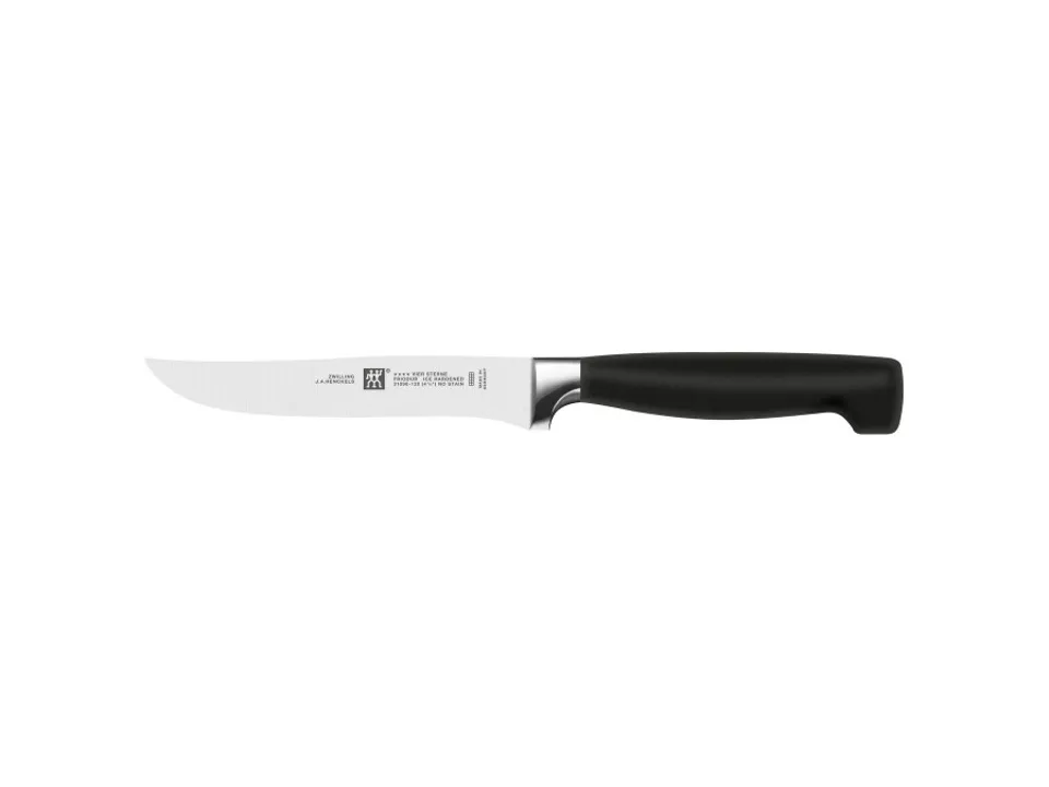 Non Perdere Four star, coltello da bistecca liscio - 12 cm, liscio
