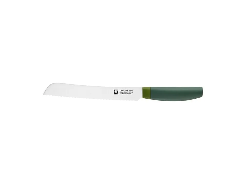 Now s, coltello da pane seghettato - 20 cm verde Prezzo Ridotto