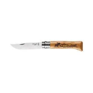 Coltello n. 08 animalia america alce Nuovo Arrivo