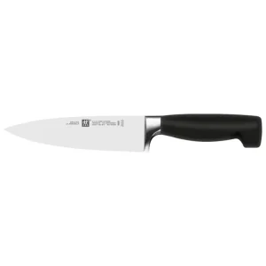 Four star, coltello da cuoco liscio - 16 cm, forgiato Offerta Limitata