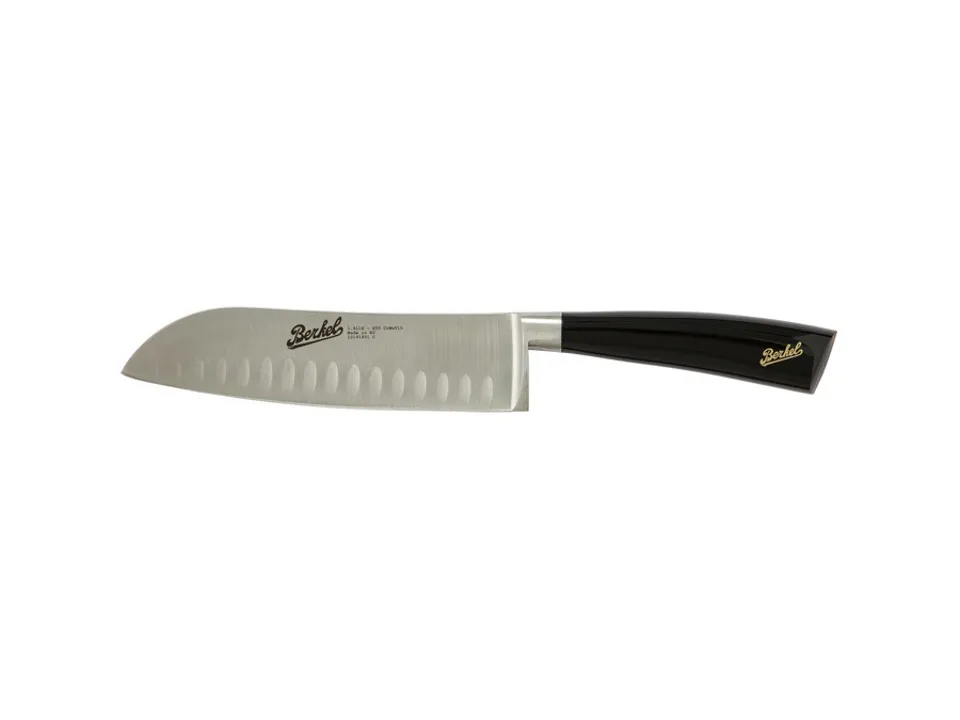 Elegance, coltello santoku 18 cm - nero Super Prezzo