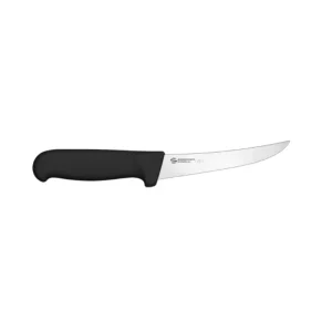 Saldi Supra - coltello disosso curvo flessibile nero, 15 cm