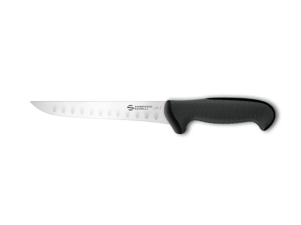 Tecna, coltello disosso stretto alveolato, nero, 16 cm Prezzo Basso
