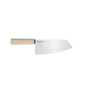 Bestseller Hexagon, coltello orientale, lama alveolata, 18 cm