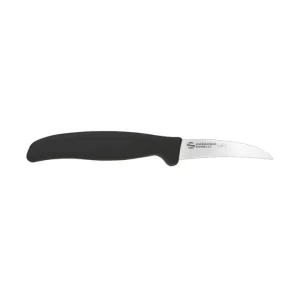 Prezzo Scontato Supra, coltello verdura curvo nero, 7 cm
