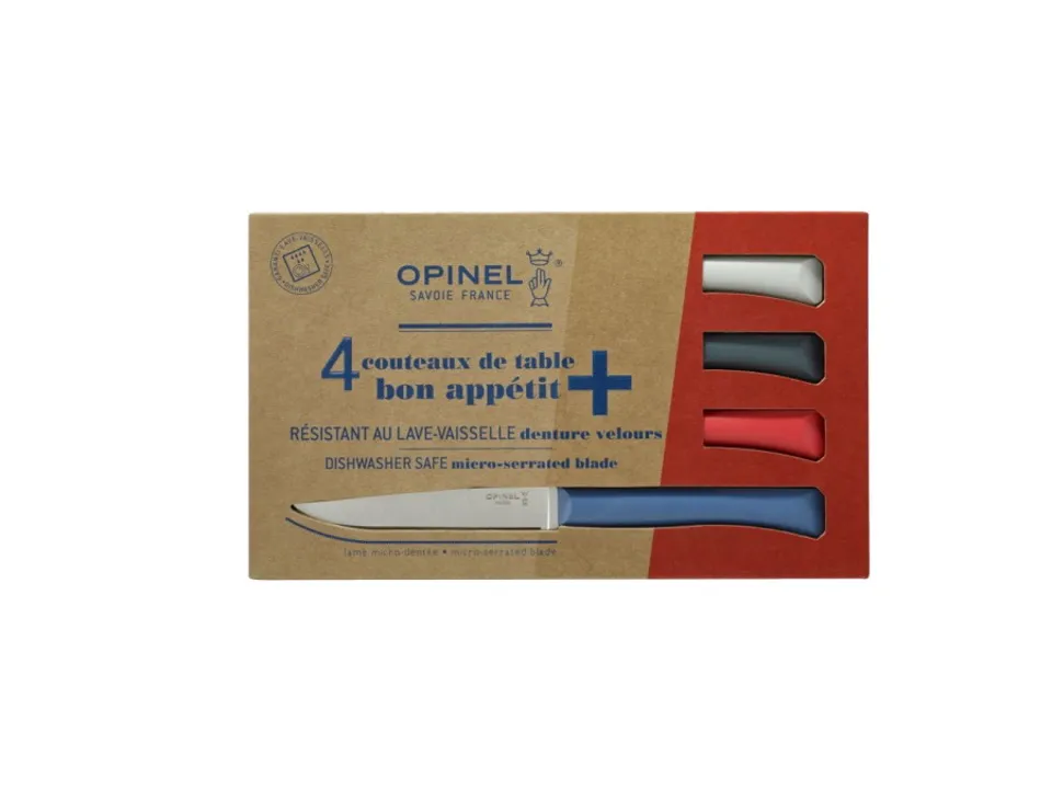 Set 4 coltelli da tavola, bon appetit Consegna Rapida