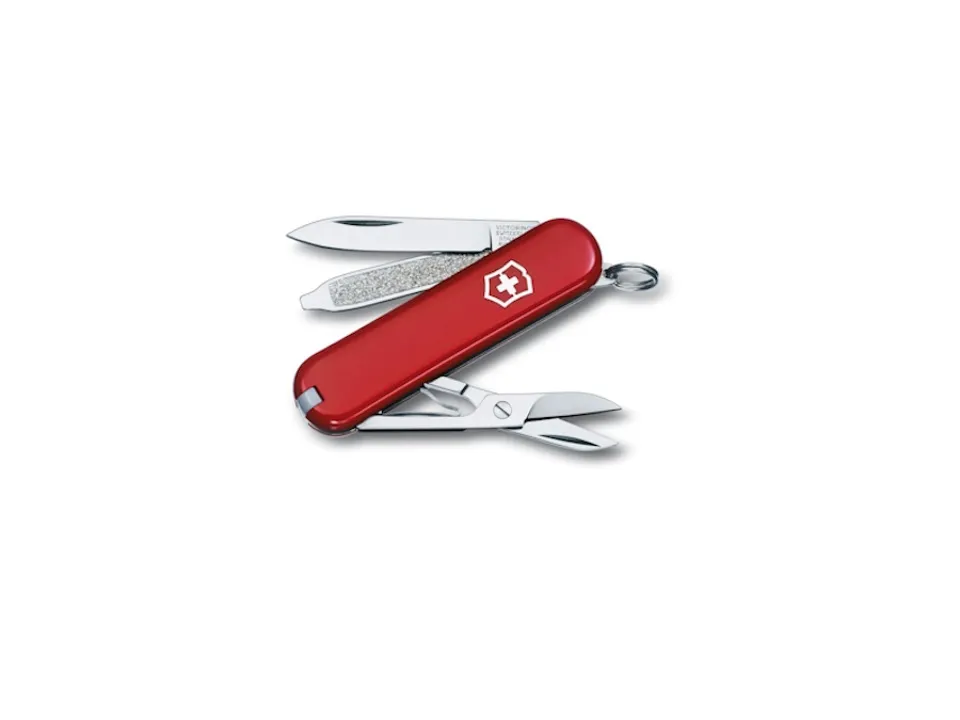 Spedizione Espresso Coltello multiuso classic sd style icon rosso