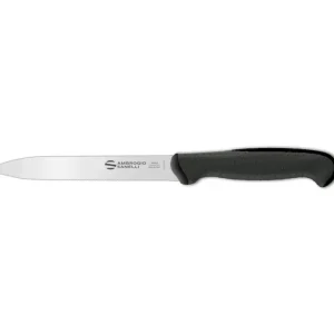 Prezzo Basso Tecna, coltello multiuso, lama microdentata, nero, 14 cm