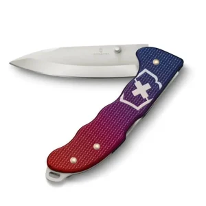 Promo Stagionale Evoke, coltellino pieghevole ,alox blu e rosso