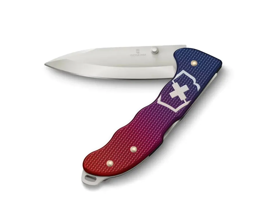 Promo Stagionale Evoke, coltellino pieghevole ,alox blu e rosso
