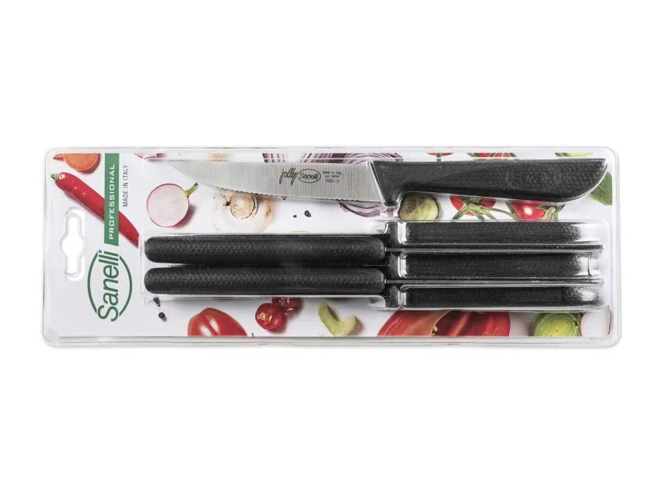 Super Prezzo Jolly, coltello costata, 12 cm, 6 pezzi