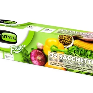 Miglior Prezzo Fresh, sacchetti con chiusura ermetica 32pz