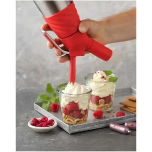 Vendita Finale Sifone creative whip 0,5 l, rosso