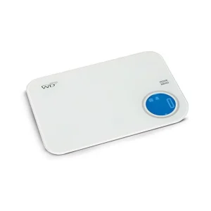 Compra Adesso Bilancia digitale da cucina ultra slim, bianco