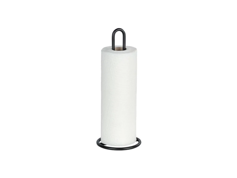 Offerta Del Giorno Portarotolo da cucina, ø 12,5 cm, nero