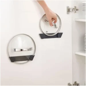Miglior Prezzo Cupboardstore, set di 4 supporti per coperchi per pentole grigi