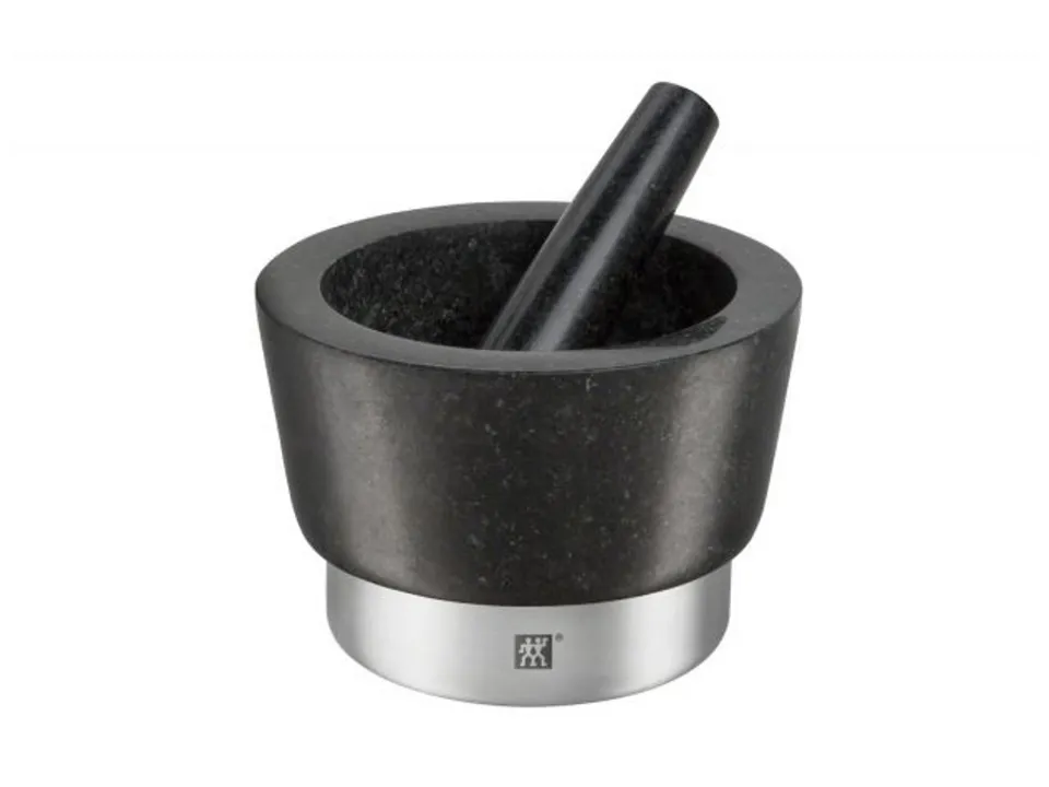 Occasione Imperdibile Spices mortaio con pestello nero