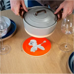 Sottopentola in ceramica, ø 18 cm, cane Promozione Esclusiva