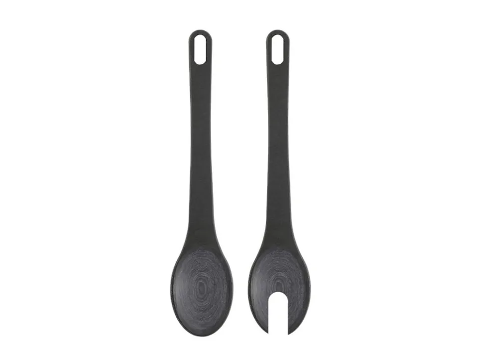 Gourmet, posate per insalata nero Affare