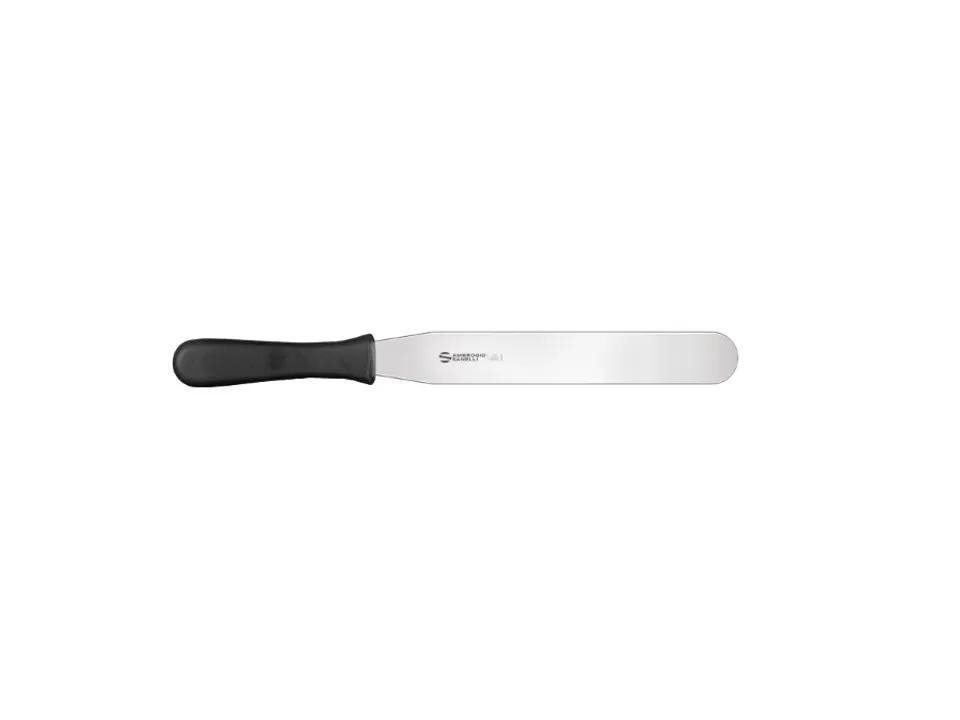 Supra - spatola cuoco retta nero, 20 cm Prezzo Ridotto