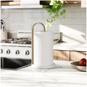 Belwood, portarotolo di carta, bianco/naturale Super Prezzo