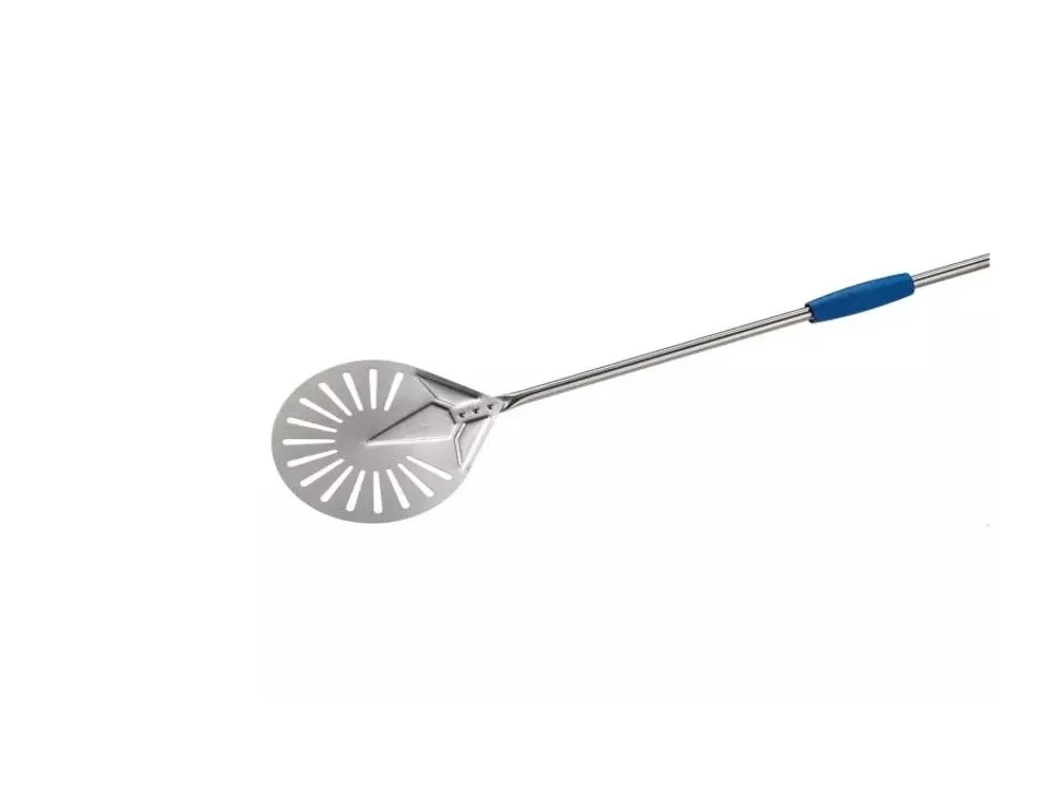 Palettino per pizza forato acciaio inox - ø20 cm Esclusivo