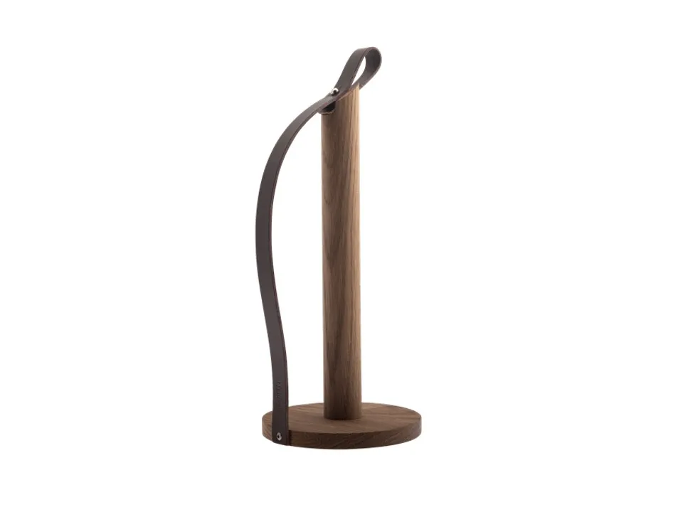 Economico Hands on, porta rotolo, rovere affumicato