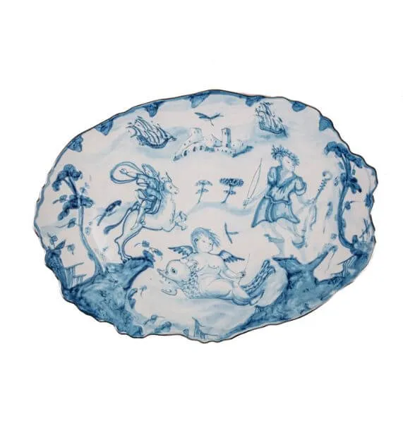 Scelto Dai Clienti Seletti Diesel Living Classics On Acid Vassoio - Distorted Tray