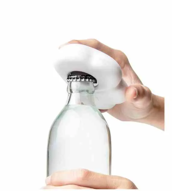 Qualy Cloud Bottle Opener Apribottiglie Nuvola Bianco Offerta Lampo