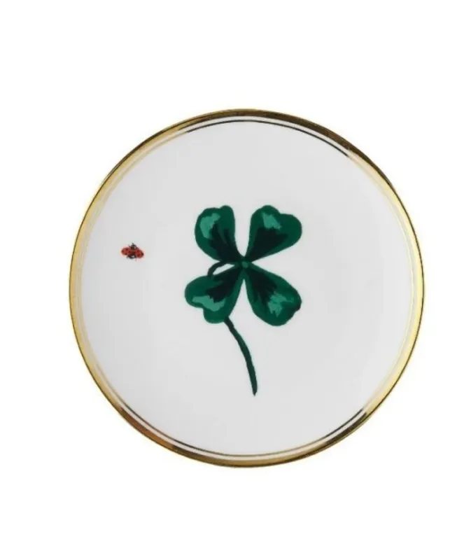 Bitossi Home La Tavola Scomposta Piattino ø 17cm - Quadrifoglio Quantità Limitata