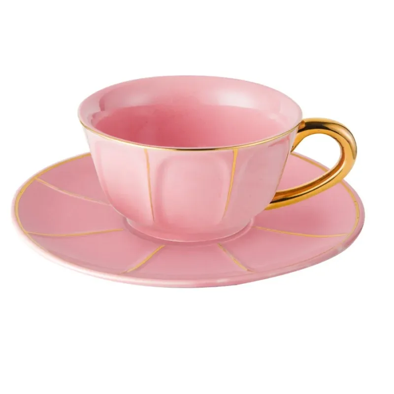 Bitossi Home La Tavola Scomposta tazza tè c/p vintage Rosa Ultima Occasione