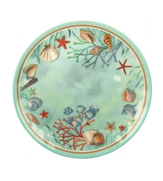 Brandani Reef Piatto Piano in melamina - set 6 piatti Miglior Prezzo
