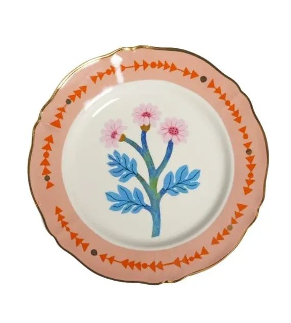 Prezzo Conveniente Bitossi Home Botanica Piatto Piano - Rosa