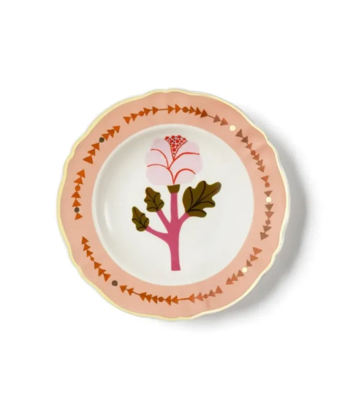 Novità Bitossi Home Botanica Piatti Fondo - Rosa