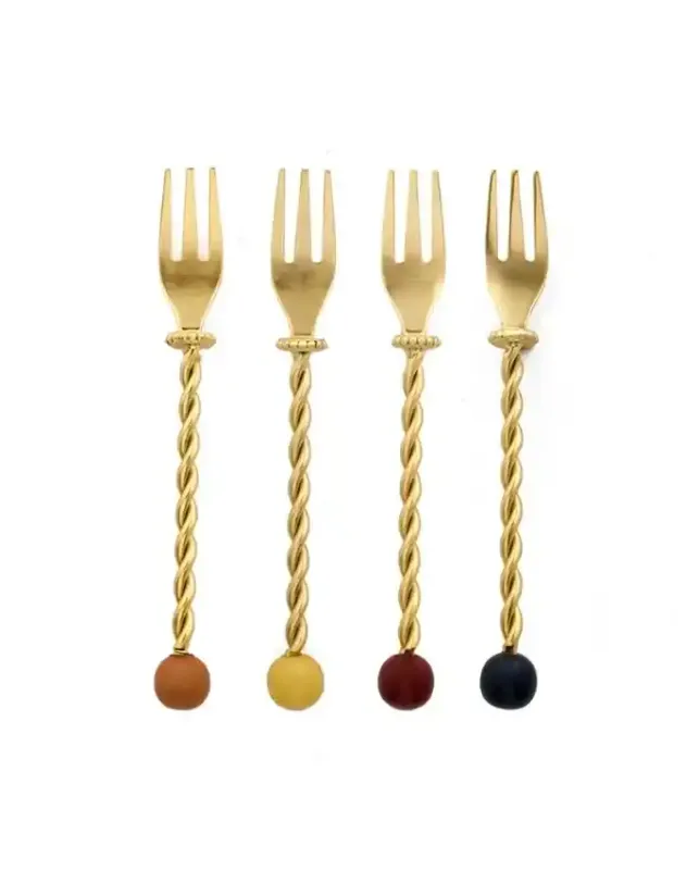 Bitossi Home Torchon Set 4 forchette dolce 14 cm Prezzo Conveniente
