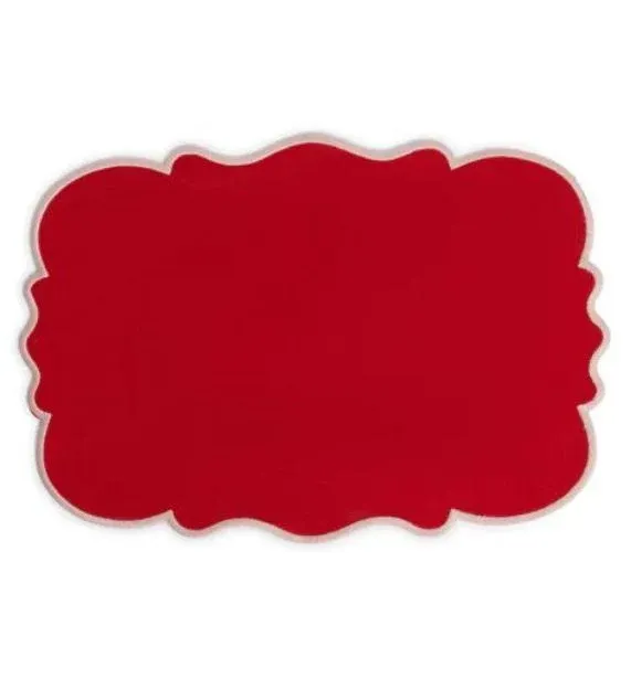 Bitossi Home Smerlo Set 2 tovagliette Rosso bordo Rosa Compra Adesso