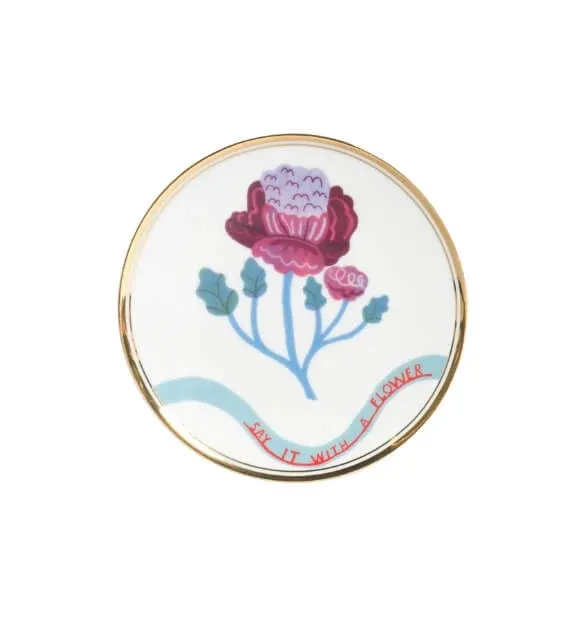 Bitossi Home Botanica Piattino Geranio Pagamento Sicuro