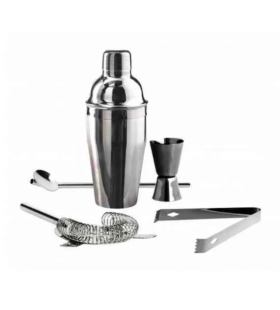 Bestseller Brandani Shaker Cocktail Set con Accessori Set 5 pz in Inox