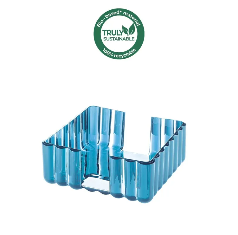 Guzzini - Portatovaglioli in plastica biologica riciclabile linea Dolcevita turchese Economico