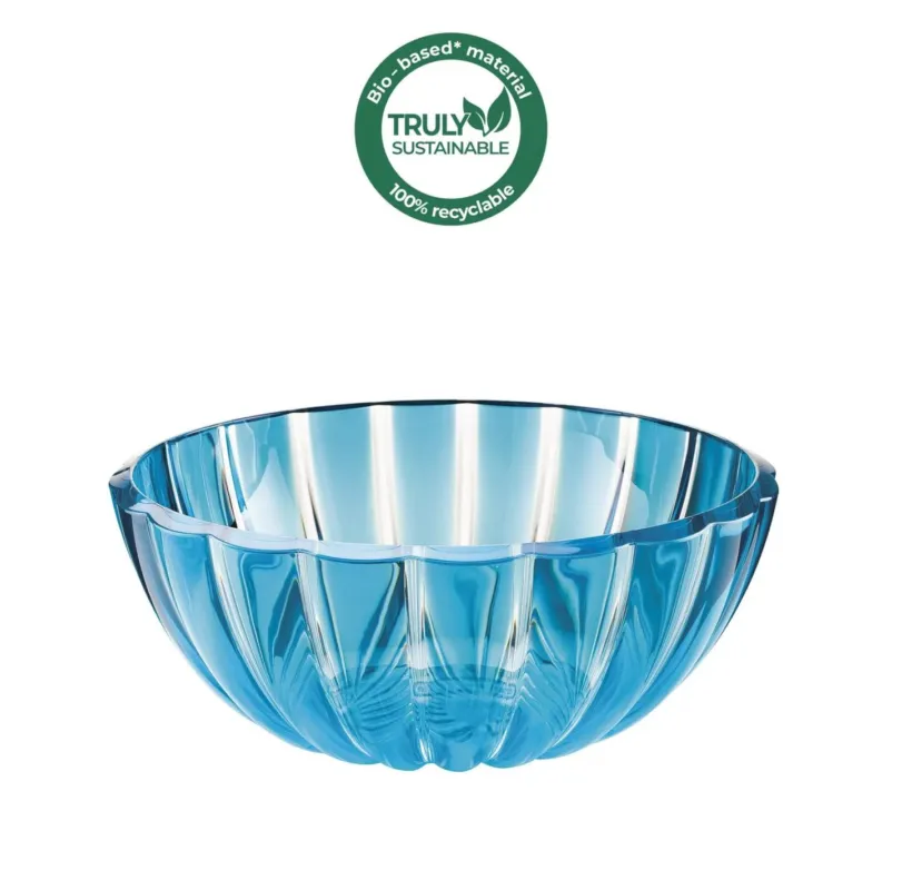 Guzzini - Contenitore M in plastica biologica riciclabile linea Dolcevita 20 cm turchese Sconto