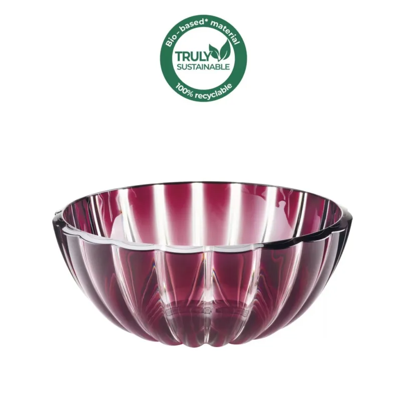 Guzzini - Contenitore M in plastica biologica riciclabile linea Dolcevita 20 cm ametista Sconto