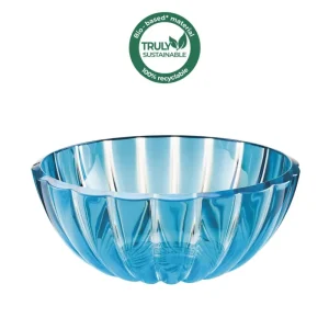 Guzzini - Contenitore L in plastica biologica riciclabile linea Dolcevita 25 cm turchese Offerta Lampo