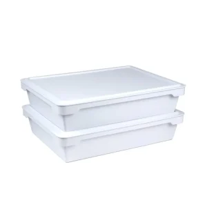 Prezzo Di Fabbrica Ooni - Set 2 cassette con coperchio per lievitazione impasto pizza 42x32 cm